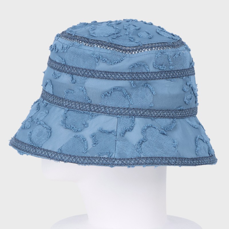 『極冷感』花柄バケットハット/サイズ調節可