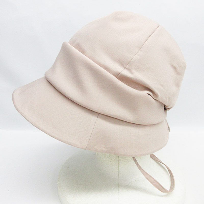 婦人洗えるストラップ付き帽子 キャスクロッシェ《WEB》