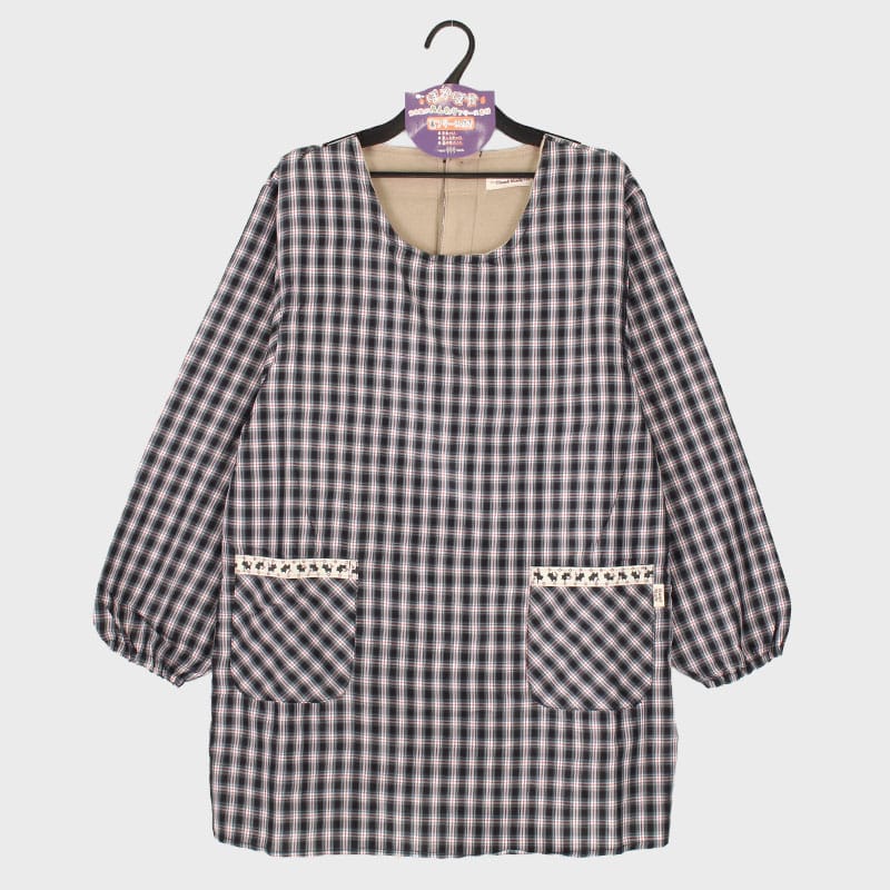 婦人裏フリース背ボタンカッポー