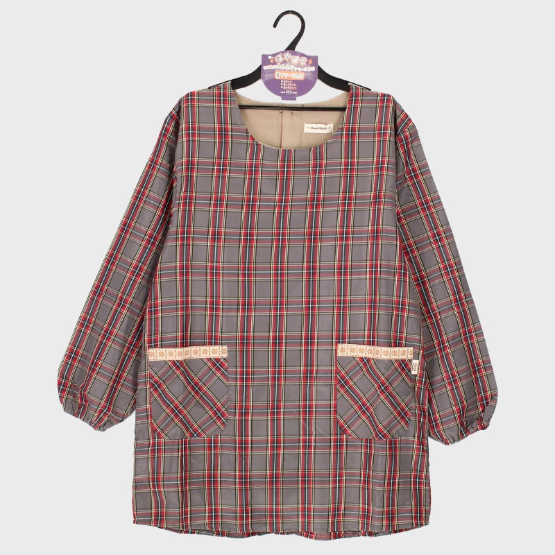 婦人裏フリース背ボタンカッポー