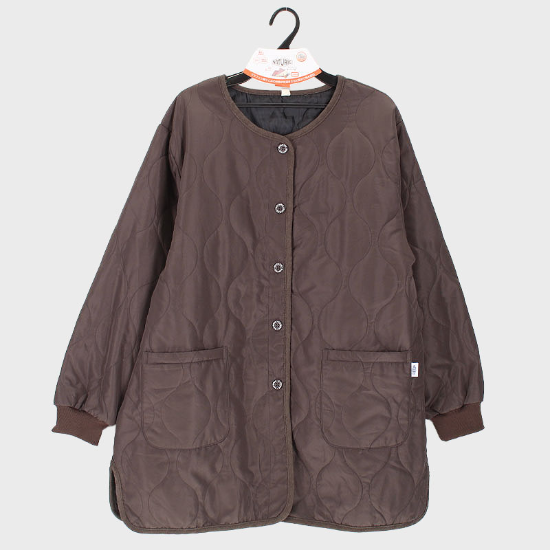 婦人無地中綿スモック