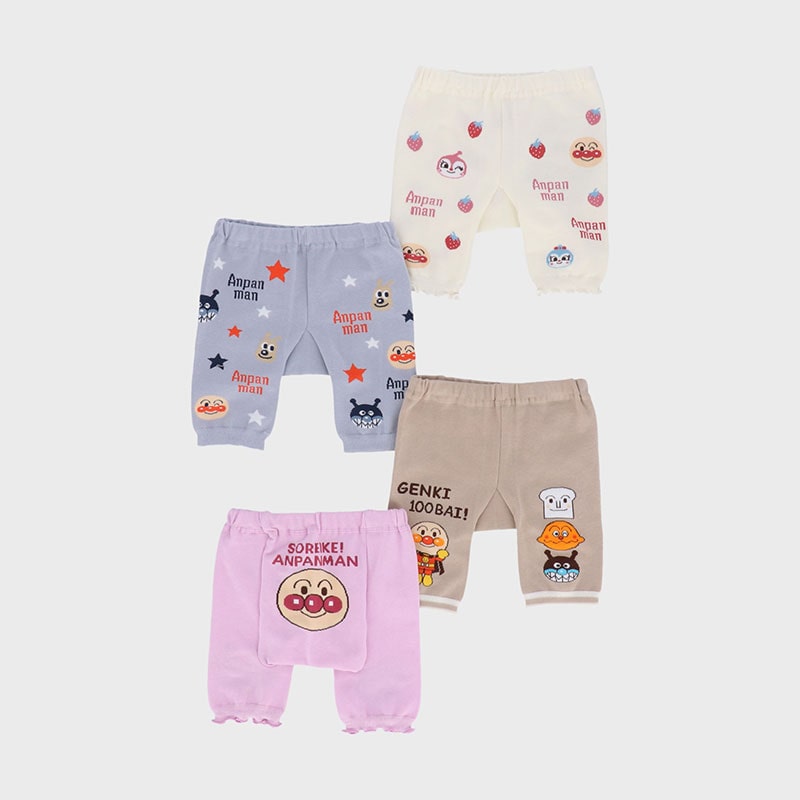 アンパンマン3分丈ニットパンツ2型