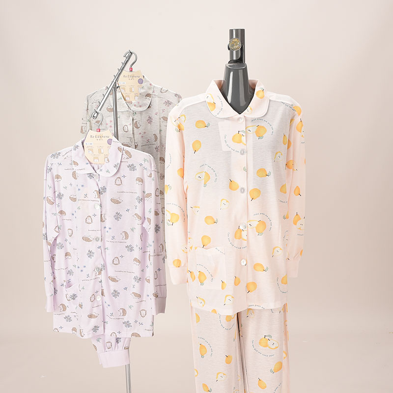 婦人天竺パジャマ
