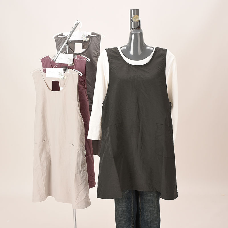 ナイロンワッシャー腰ゴムエプロン