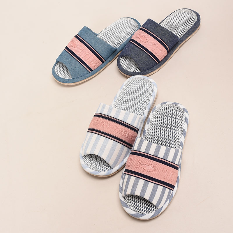 婦人外縫Wメッシュシャークスリッパ