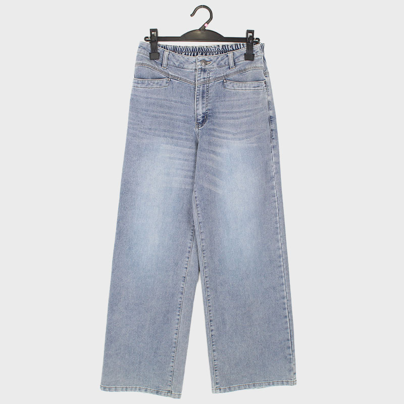 婦人パイルデニムパンツ