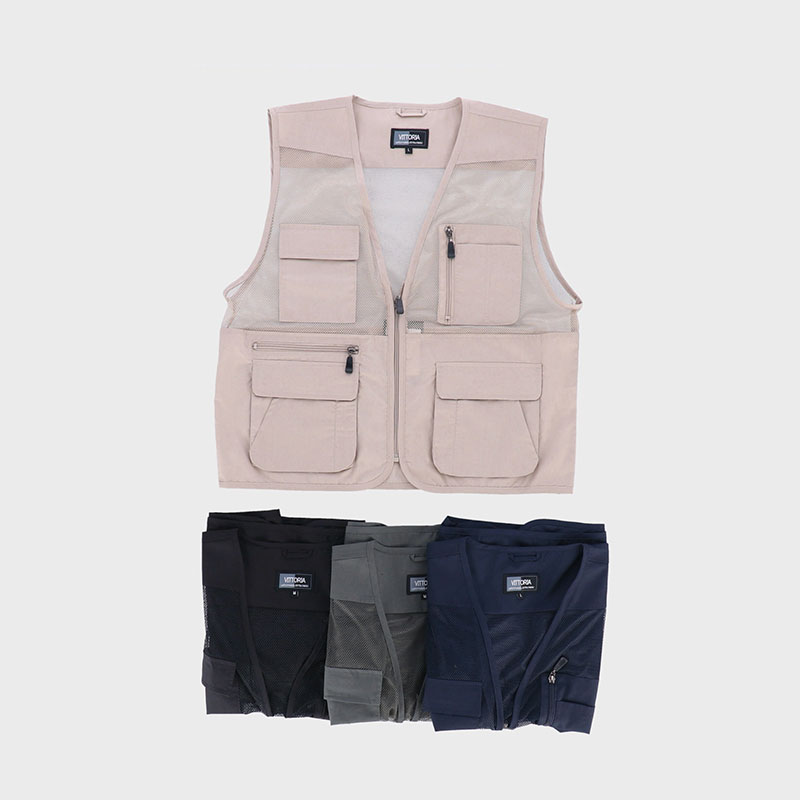 紳士T/C総メッシュベスト