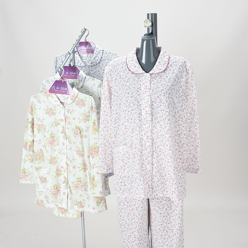 婦人天竺パジャマ