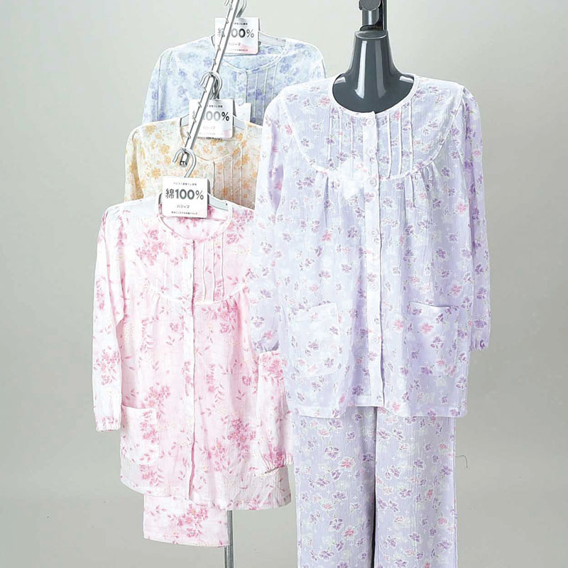 婦人楊柳パジャマLL寸