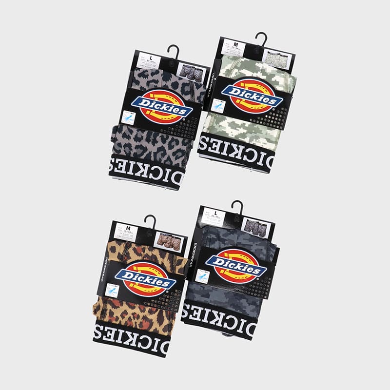 紳士ディッキーズベア天メッシュボクサー(柄)