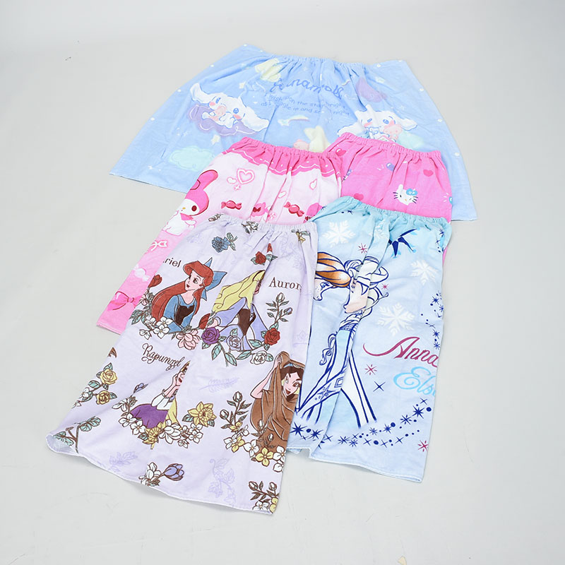 女児キャラクター80cmラップタオル