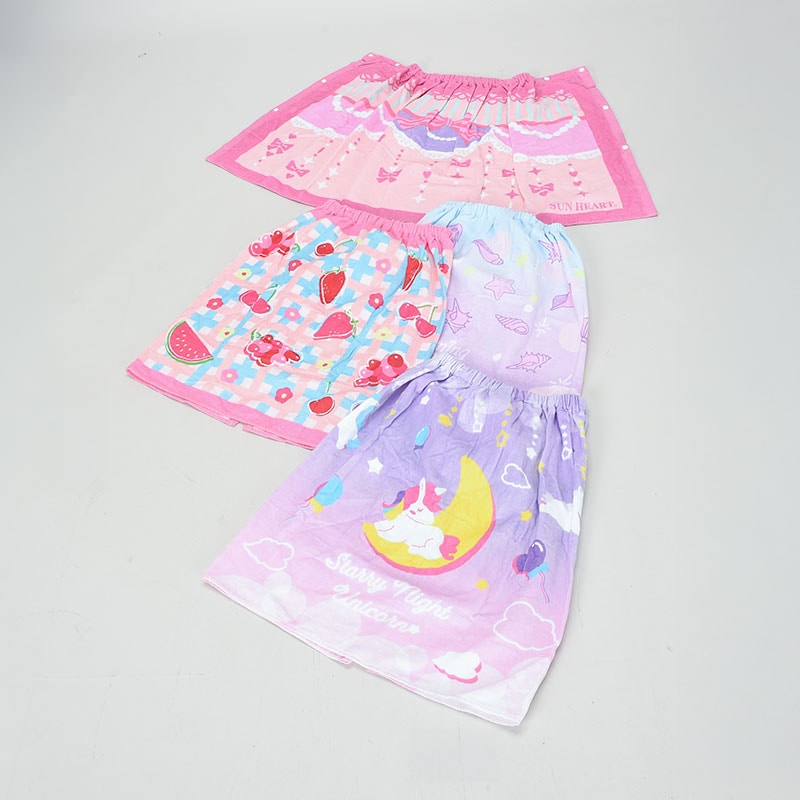 女児柄60cmラップタオル