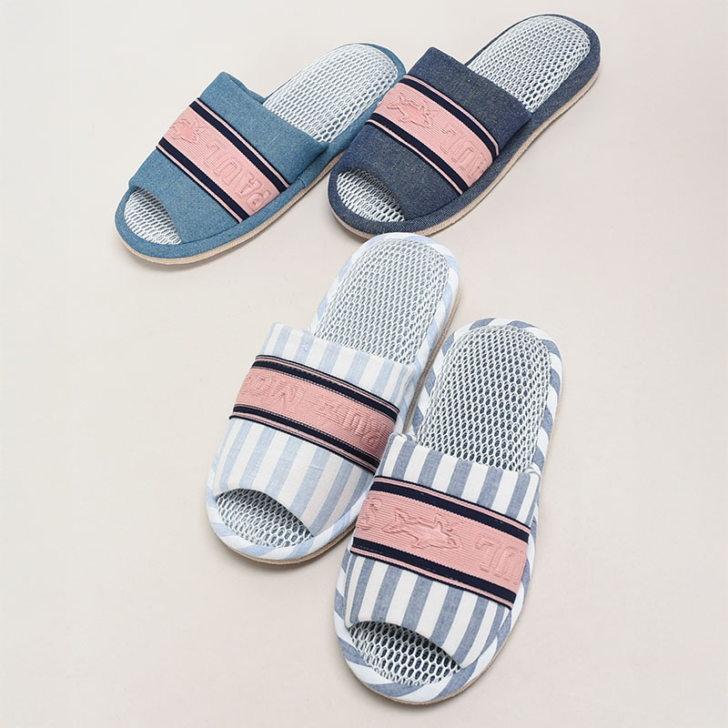 婦人外縫Wメッシュシャークスリッパ