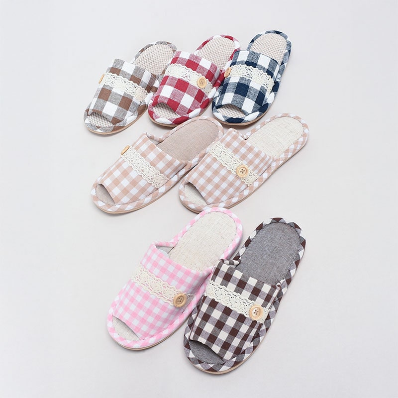 婦人外縫ナチュラルスリッパ