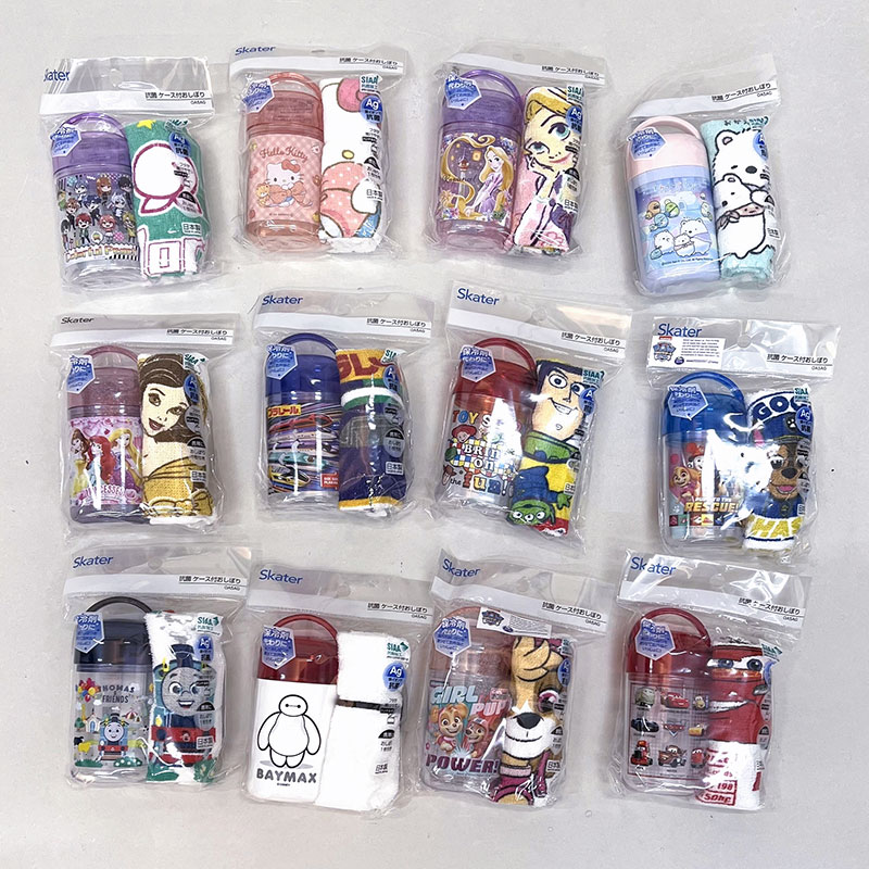 特価キャラ抗菌ケース付きおしぼり