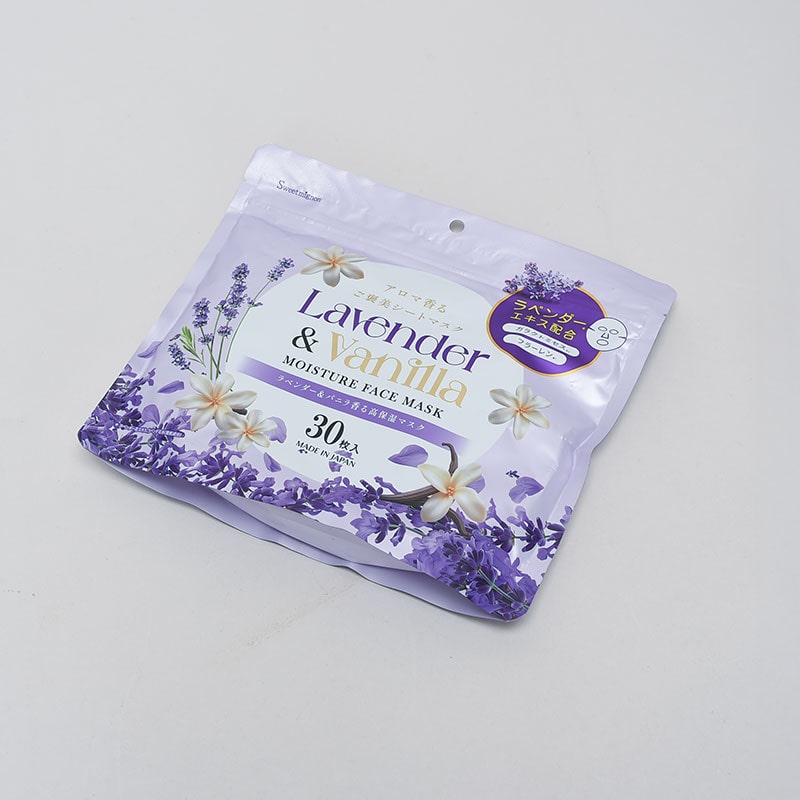 ラベンダー&バニラ香るシートマスク