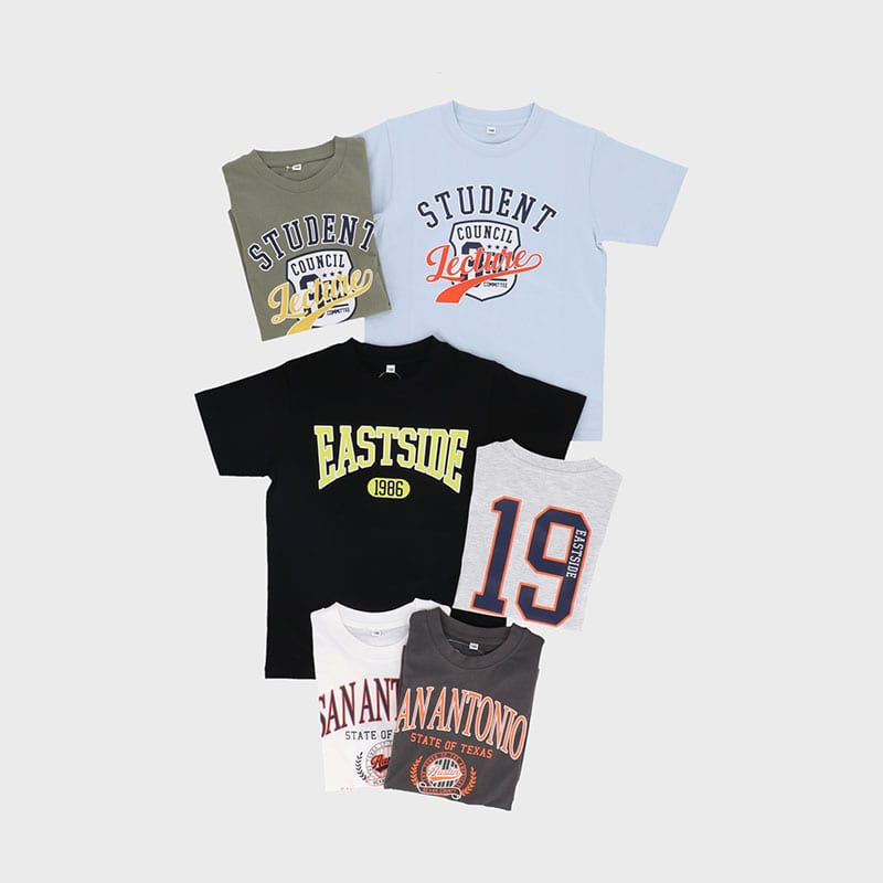 男児合寸半袖Tシャツ3柄