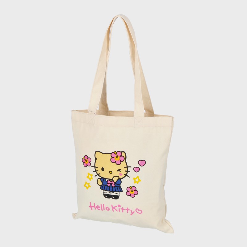 『サンリオ/Sanrio』ハロ−キティ プリントトートバッグ