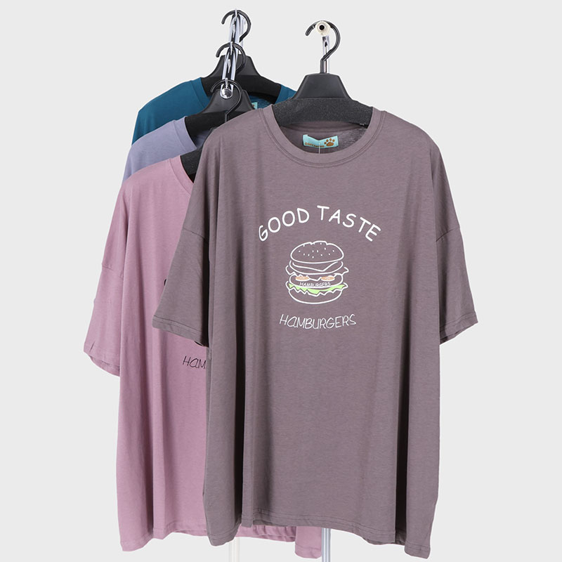 婦人ワイドプリントTシャツ