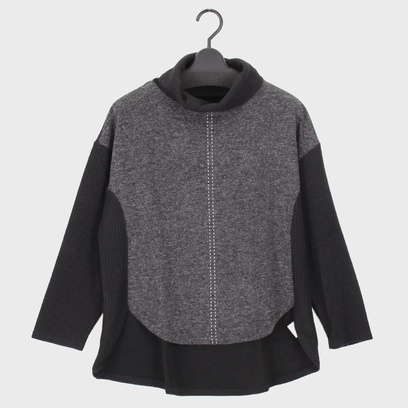 婦人切替デザインカットソー