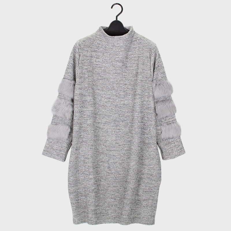 婦人ファー使いチュニック
