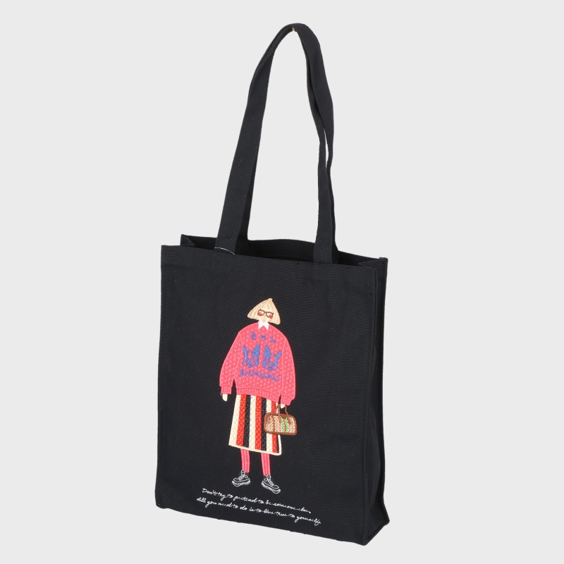 婦人キャンバストート