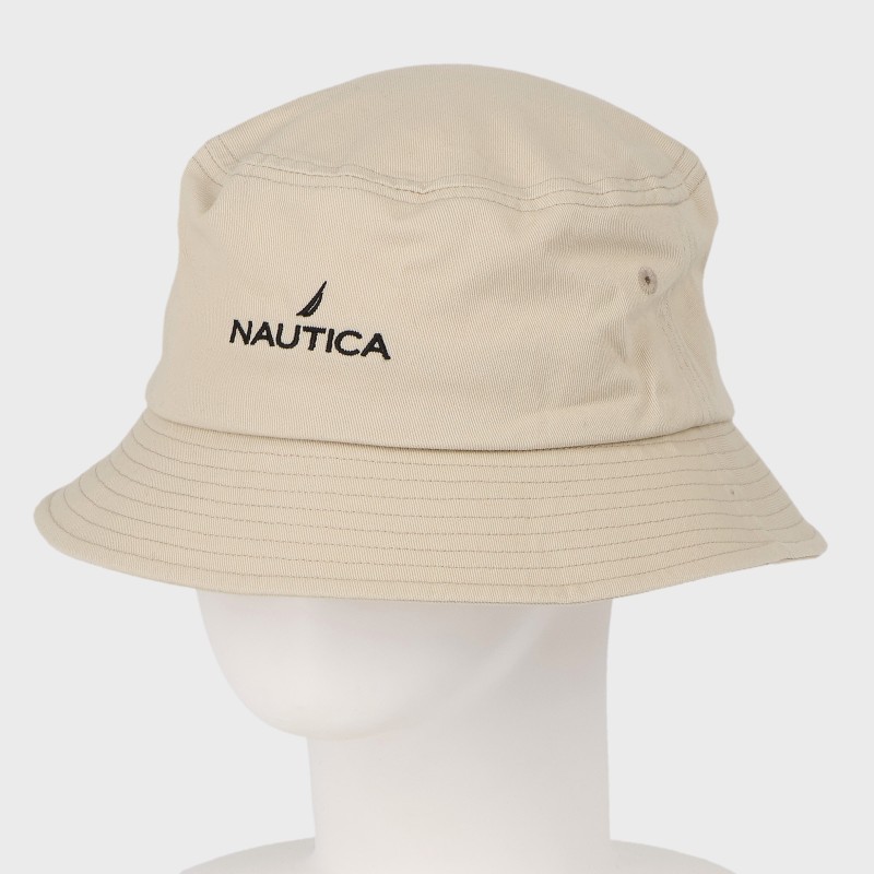 『NAUTICA』コットンツイルバケットハット/サイズ調節可