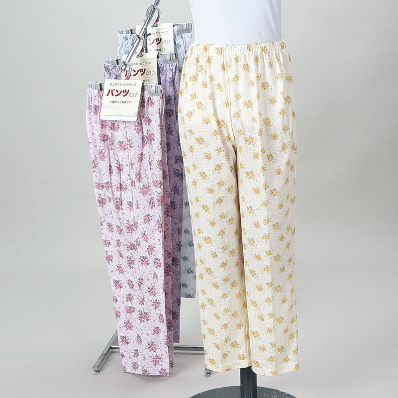 婦人天竺パジャマパンツLL寸