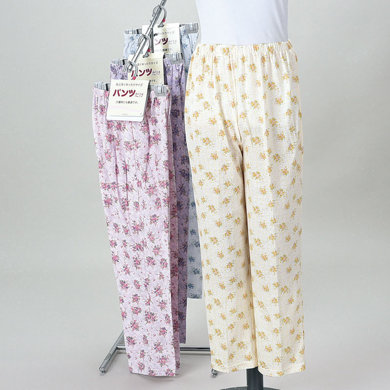 ▲婦人楊柳パジャマパンツ LL寸