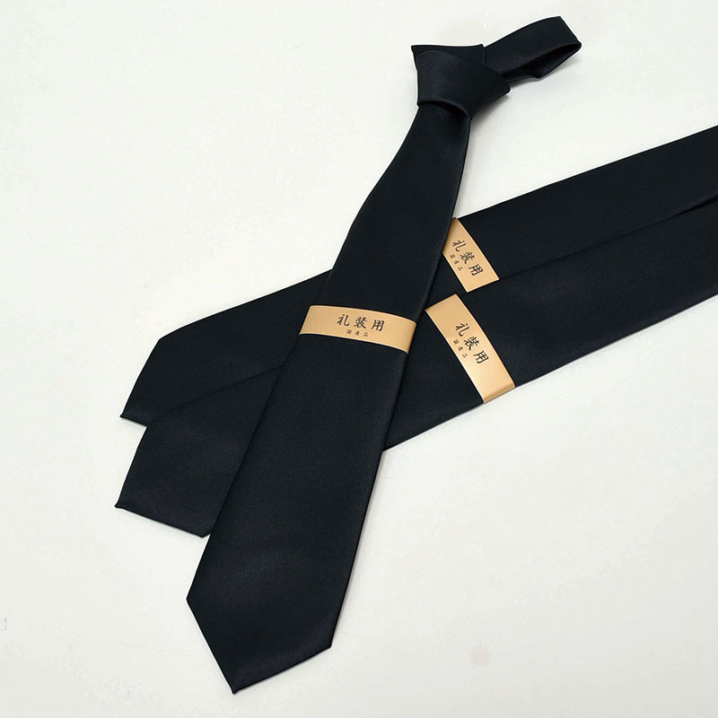 紳士礼装ネクタイ(黒)