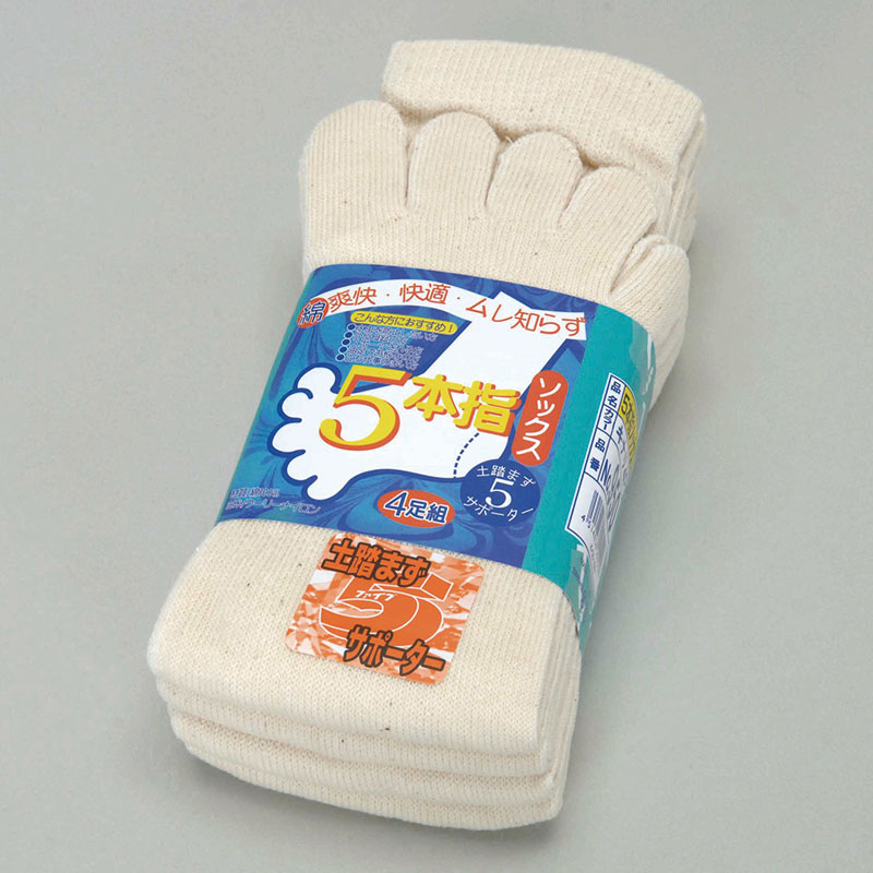 5本指生成4足組