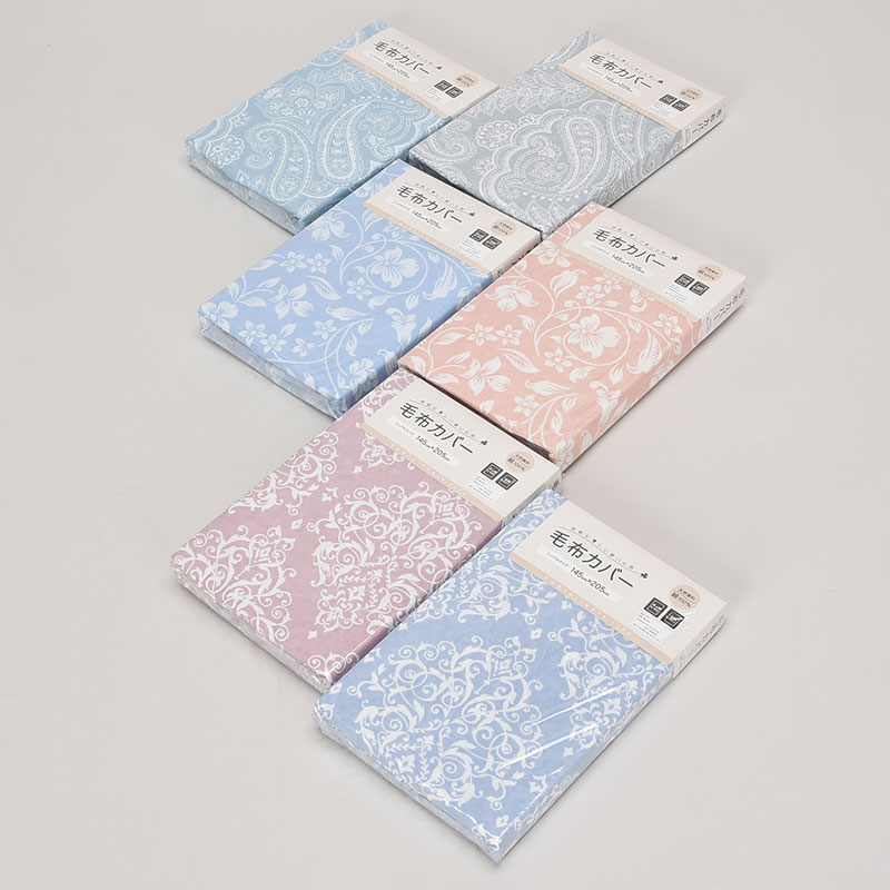 綿ガーゼプリント毛布カバー