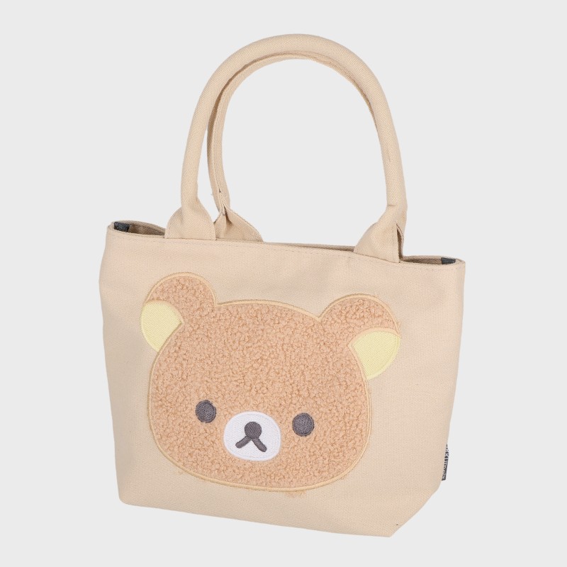 『リラックマ』マルチトートバッグ 立体アップリケ刺しゅう
