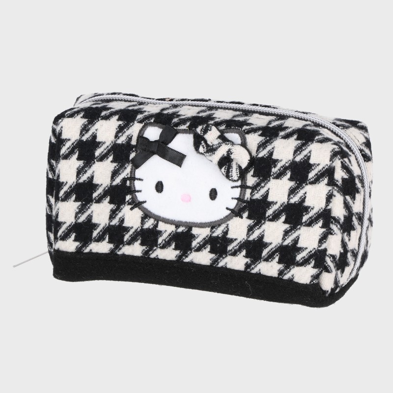 『サンリオ/Sanrio』千鳥格子 スクエアポーチ