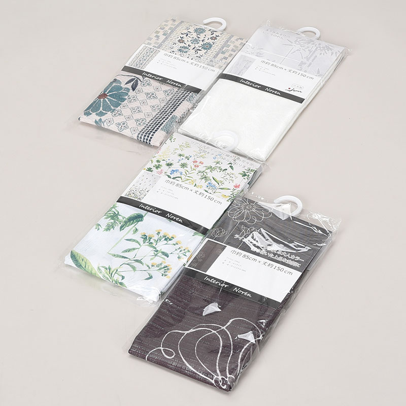 のれん各種 フラワー柄・リーフ柄