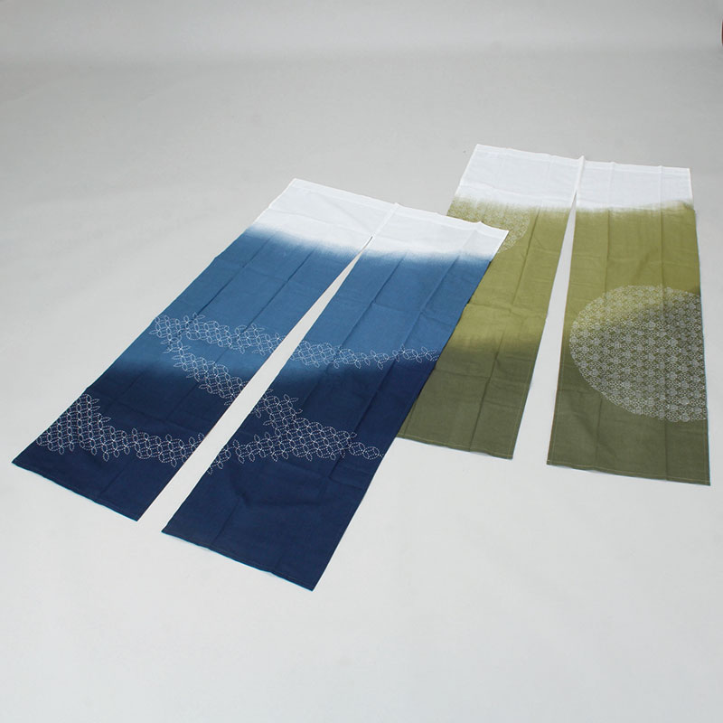 ぼかし捺染のれん