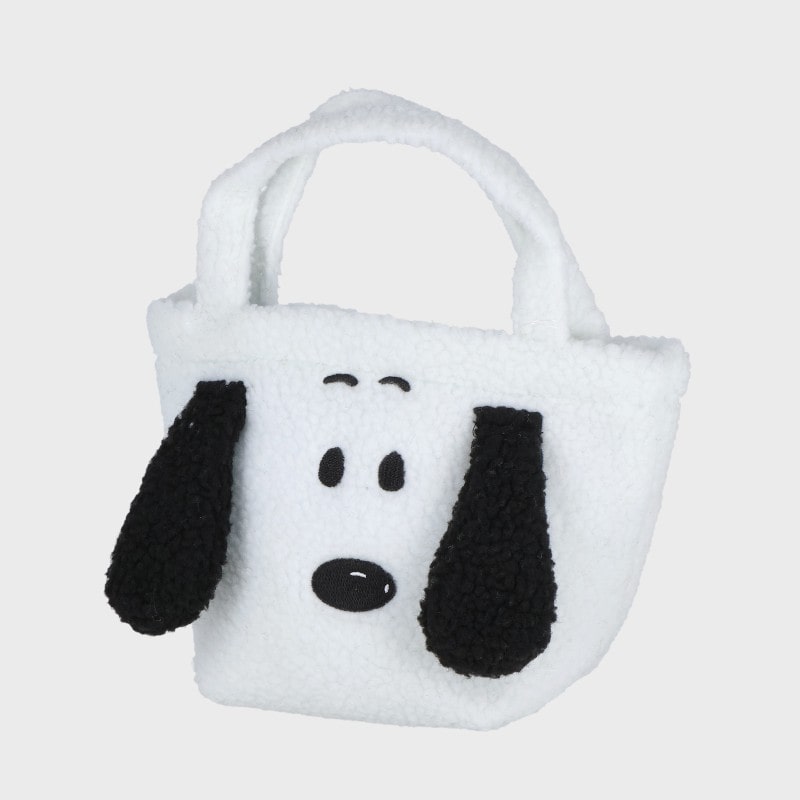 『スヌーピー』もこもこトートバッグ(S)