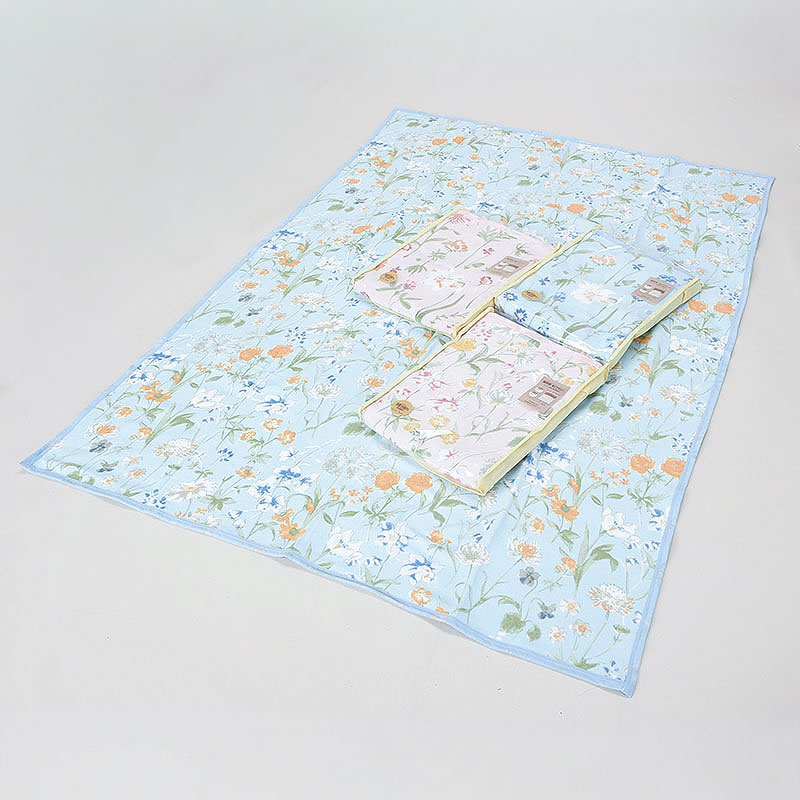 プリント綿毛布