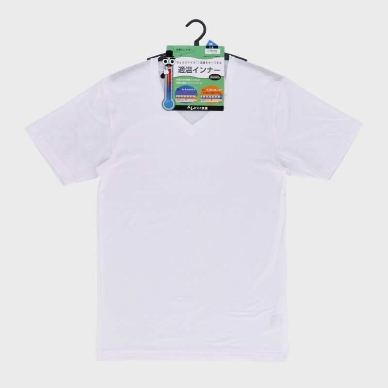紳士『適温インナー』半袖V首Tシャツ