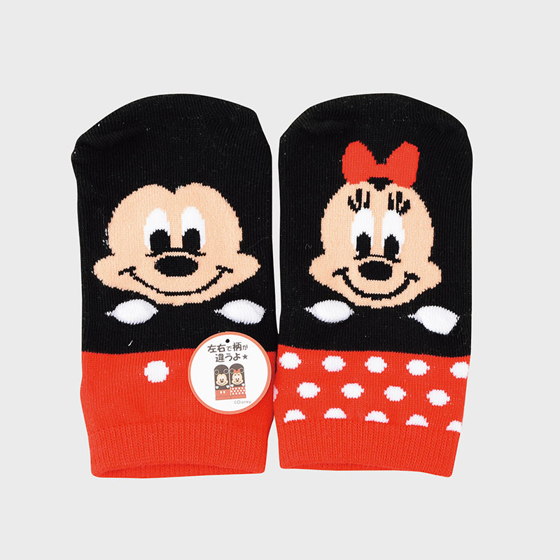 子供パペットフロント柄スニーカー丈ソックス