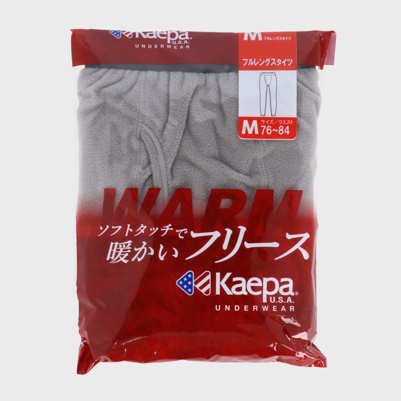 紳士『Kaepa』両面フリースロングタイツ