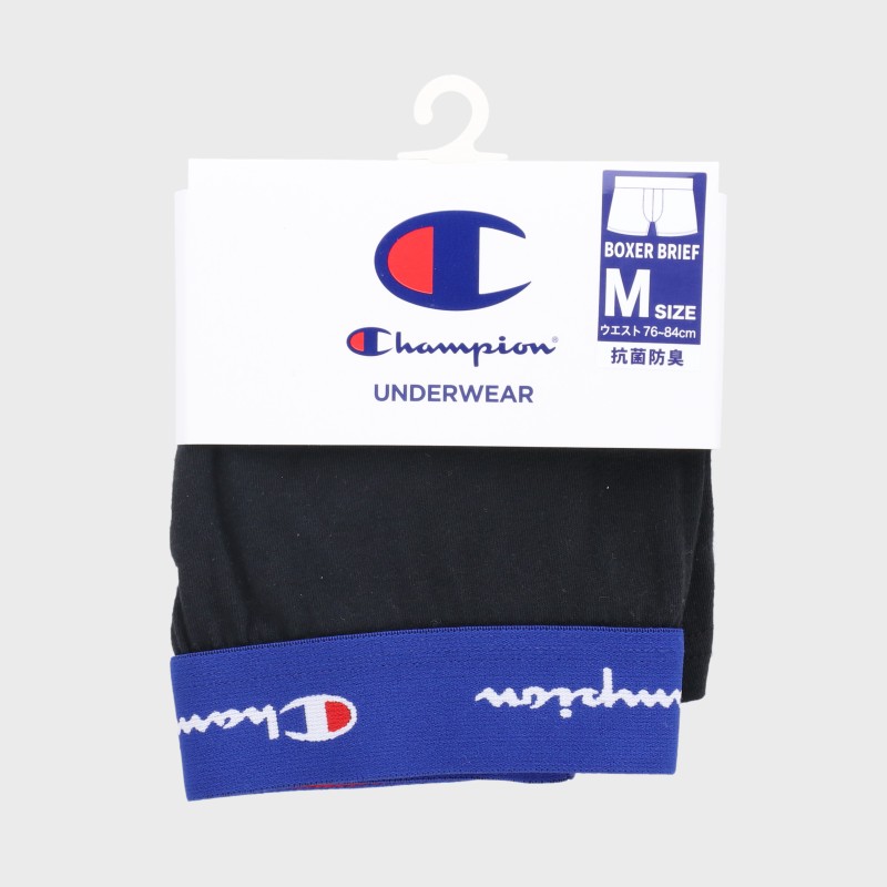 紳士『Champion/チャンピオン』ワンポイント柄ボクサーブリーフ(前閉じ)