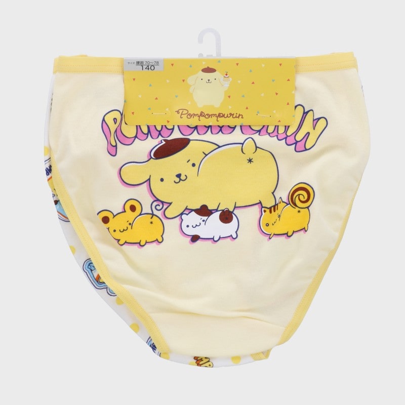 女児『ポムポムプリン』ショーツ2枚組