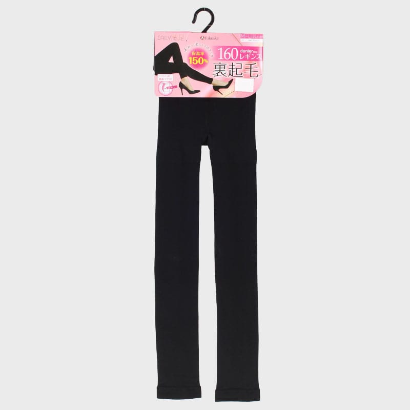 婦人『fukeskeDAILY満足』160D相当裏起毛レギンス