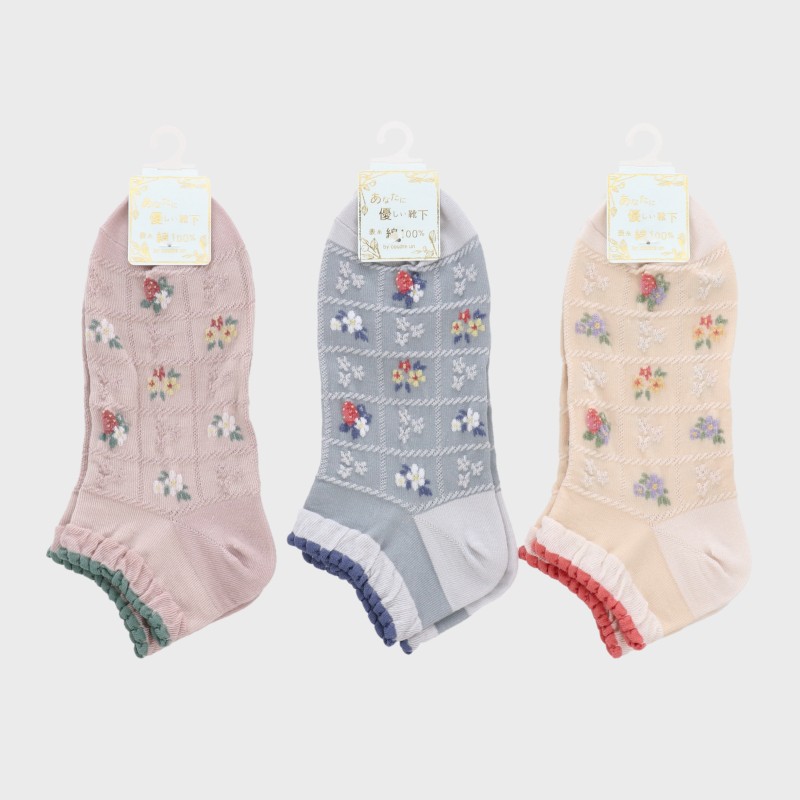 婦人『あなたに優しい靴下』アンクル丈ソックス