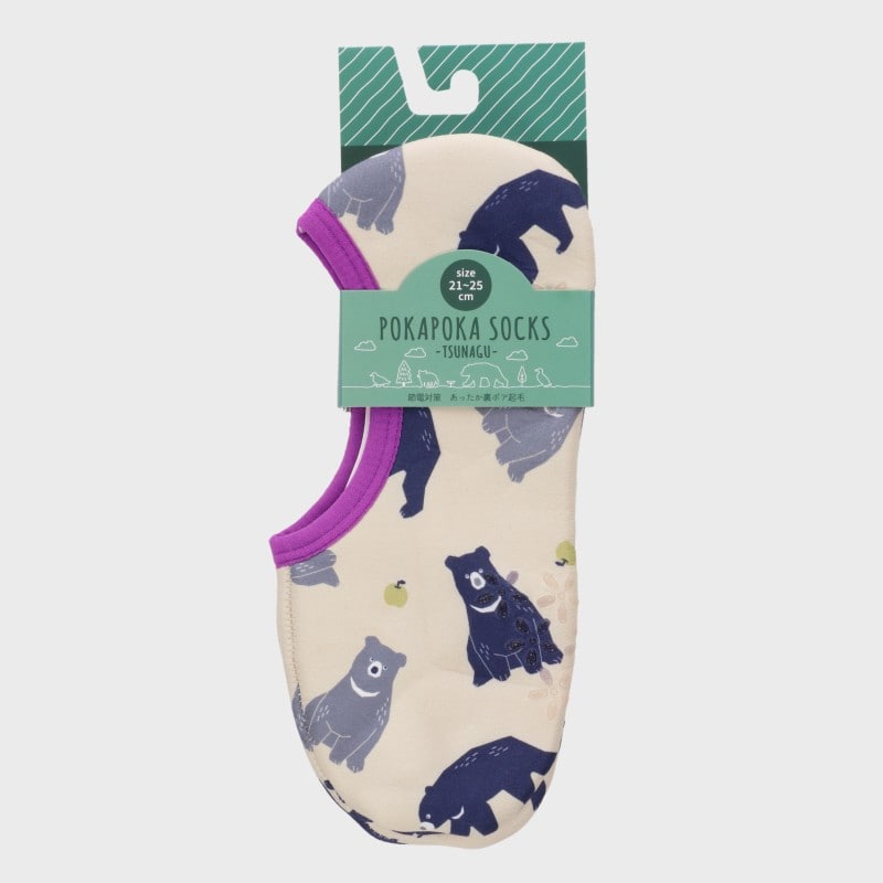 婦人『POKAPOKA SOCKSーTUNAGU-』ポカポカソックスショート丈