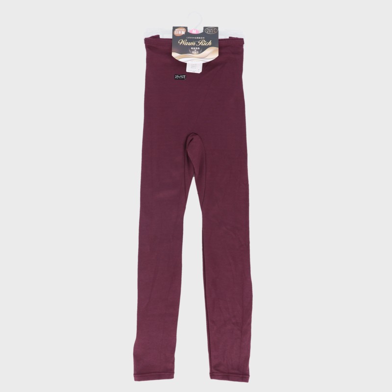 婦人『WARM RICH』裏起毛スラ下