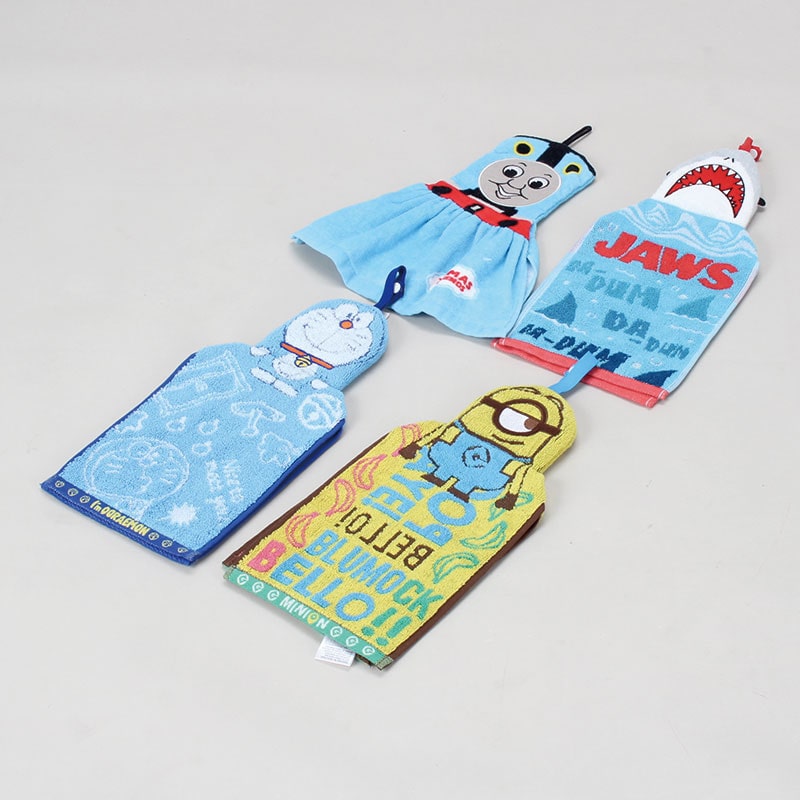 超特価キャラマスコット付きドレスタオル