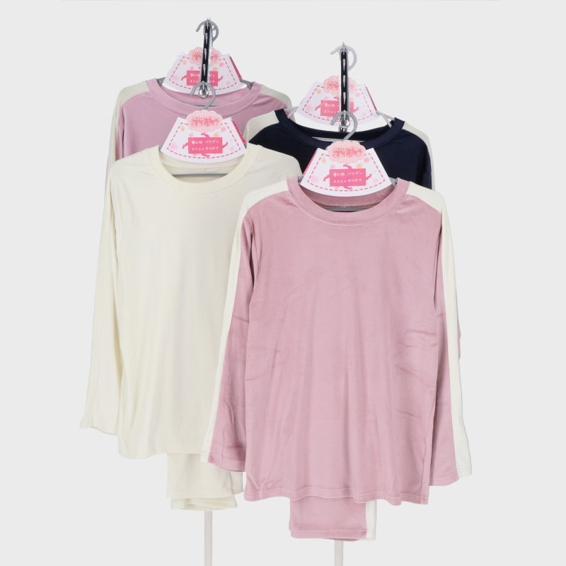 婦人ストレッチベロアスーツ