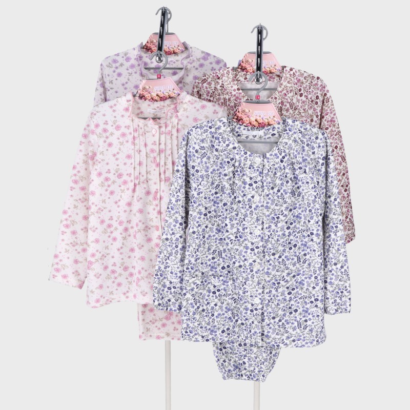 婦人裏起毛パジャマ